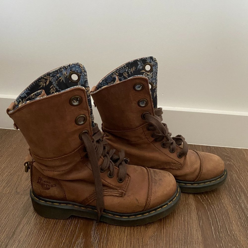 DOC MARTENS AIMILIE COMBAT BOOTS